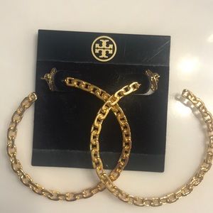 Tory Burch hoop earrings